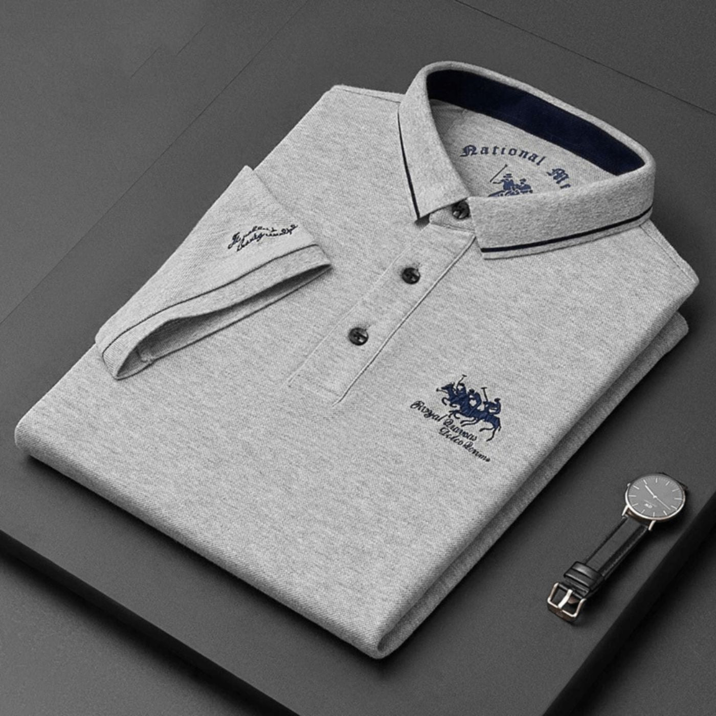 Arthur | Stylish Button-Up Everyday Polo
